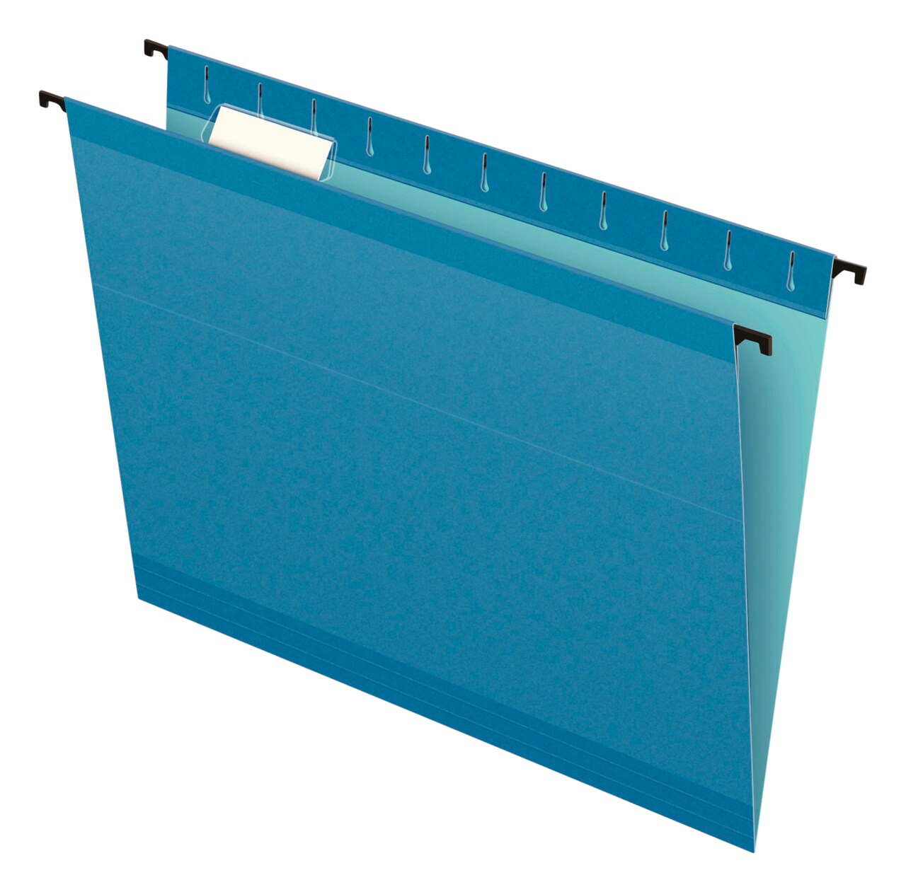 Pendaflex SureHook Hanging File Folder, Letter Size, 1/5 Cut Tabs, Blue, Pack of 20